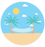 Cuelgue el uso de una hamaca editable del icono del color del ejemplo y especial fácil aislado vector para el ocio, viaje y viaje libre illustration Cuelgue el uso de una hamaca editable del icono del color del ejemplo y especial fácil aislado vector para el ocio, viaje y viaje libre illustration