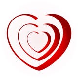 Cuore astratto royalty illustrazione gratis Cuore astratto royalty illustrazione gratis