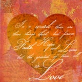 Cuore e testo royalty illustrazione gratis Cuore e testo royalty illustrazione gratis