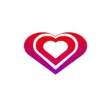 Cuore per amore con un bello colore royalty illustrazione gratis Cuore per amore con un bello colore royalty illustrazione gratis