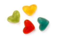 Cuori della caramella Immagine Stock Cuori della caramella Immagine Stock