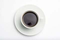Cup Of Espresso Coffe Stock Photo