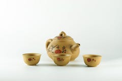 Cup Of Tea And Teapots. Stock Photos