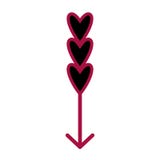 Cupidopijl royalty-vrije illustratie Cupidopijl royalty-vrije illustratie