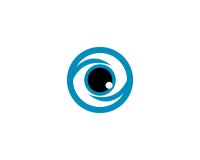 Cura Logo Template dell'occhio illustrazione vettoriale Cura Logo Template dell'occhio illustrazione vettoriale