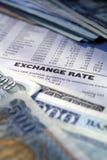 Currency trading Stock Photography Currency trading Stock Photography