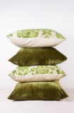 Cushions In Green Royalty Free Stock Photos Cushions In Green Royalty Free Stock Photos