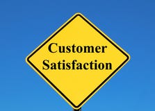Customer Satisfaction Stock Image