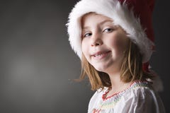Cute and geeky little christmas elf stock image Cute and geeky little christmas elf stock image