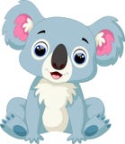Cute Koala Cartoon Royalty Free Stock Photos