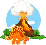 Cute Stegosaurus Cartoon Stock Photos Cute Stegosaurus Cartoon Stock Photos