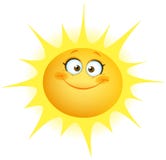 Cute Sun Royalty Free Stock Photos Cute Sun Royalty Free Stock Photos