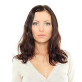 Cute young woman, portrait royalty free stock photos Cute young woman, portrait royalty free stock photos