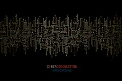 Cyber connection electronic circuit background. Spu. Circuit lines design. royalty free illustration Cyber connection electronic circuit background. Spu. Circuit lines design. royalty free illustration