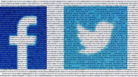 Cyberspace för kod för data för dator för social värld för massmedia digital binär lager videofilmer Cyberspace för kod för data för dator för social värld för massmedia digital binär lager videofilmer