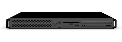 czarno 19inch serwer