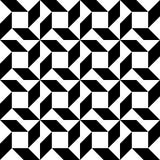 Czarny i biały geometryczny bezszwowy wzór, abstrakcjonistyczny tło royalty ilustracja Czarny i biały geometryczny bezszwowy wzór, abstrakcjonistyczny tło royalty ilustracja
