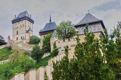 Czech grodowy Karlstejn w Praga fotografia royalty free Czech grodowy Karlstejn w Praga fotografia royalty free