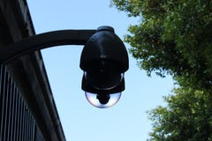 Cámara de seguridad moderna, cctv del público fotografía de archivo libre de regalías Cámara de seguridad moderna, cctv del público fotografía de archivo libre de regalías