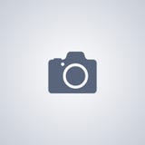 A câmera, fotografia, vector o melhor ícone liso ilustração royalty free A câmera, fotografia, vector o melhor ícone liso ilustração royalty free