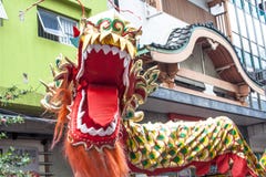 Célébration de nouvelle année chinoise au Brésil images libres de droits Célébration de nouvelle année chinoise au Brésil images libres de droits