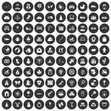 100 círculo negro fijado del bebé iconos libre illustration 100 círculo negro fijado del bebé iconos libre illustration