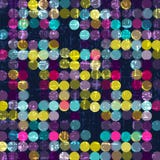 Círculos psicodélicos abstractos brillantes en un fondo negro Ilustración del vector libre illustration Círculos psicodélicos abstractos brillantes en un fondo negro Ilustración del vector libre illustration