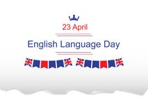 Resultado de imagen de dia de la lengua inglesa