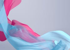 3D abstractos rinden el ejemplo Onda de la tela de seda que vuela, agitando ilustración del vector 3D abstractos rinden el ejemplo Onda de la tela de seda que vuela, agitando ilustración del vector