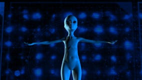 3D Animation of an Alien