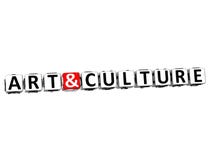3D Art And Culture Button Click hier blockieren Text lizenzfreie abbildung 3D Art And Culture Button Click hier blockieren Text lizenzfreie abbildung