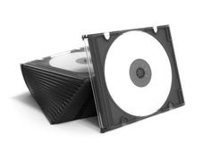 3D CD cases open on white background royalty free illustration 3D CD cases open on white background royalty free illustration