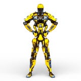 3D CG rendering of robot stock illustration 3D CG rendering of robot stock illustration