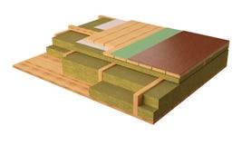 3D computer generated image of wood framing house floors construction detail Royalty Free Stock Image 3D computer generated image of wood framing house floors construction detail Royalty Free Stock Image