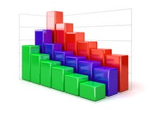 3d diagram (ścinek ścieżka zawierać) royalty ilustracja 3d diagram (ścinek ścieżka zawierać) royalty ilustracja