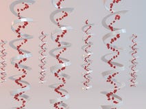3d DNA van tunnelliefde stock illustratie 3d DNA van tunnelliefde stock illustratie