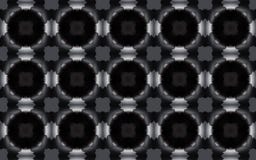 3D geométrico elegante inconsútil suena el modelo en escala gris libre illustration 3D geométrico elegante inconsútil suena el modelo en escala gris libre illustration