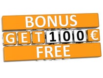 3D Get Free Bonus Cube text. On white background royalty free illustration 3D Get Free Bonus Cube text. On white background royalty free illustration