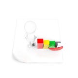 3d mens die zich op duidelijk document bevinden die cirkeldiagram en bar voorleggen grap Royalty-vrije Stock Afbeeldingen 3d mens die zich op duidelijk document bevinden die cirkeldiagram en bar voorleggen grap Royalty-vrije Stock Afbeeldingen
