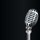 3D Old metal microphone stock photo 3D Old metal microphone stock photo