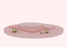 3d platforma dla artykułów ilustracja wektor 3d platforma dla artykułów ilustracja wektor