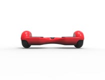 3D que rende a ilustra??o 3D de um hoverboard vermelho isolada ilustração stock 3D que rende a ilustra??o 3D de um hoverboard vermelho isolada ilustração stock
