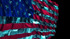 3d rendering of american flag made in cyber style. The flag develops smoothly in the wind royalty free stock photo 3d rendering of american flag made in cyber style. The flag develops smoothly in the wind royalty free stock photo