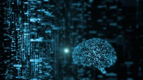 3D Rendering of artificial intelligence AI is operating with abstract data. Glowing brain circuit. vector illustration 3D Rendering of artificial intelligence AI is operating with abstract data. Glowing brain circuit. vector illustration