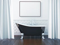 3d rendering interior of a bathroom royalty free illustration 3d rendering interior of a bathroom royalty free illustration