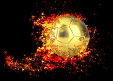 3D rendering, soccer ball. royalty free stock photos 3D rendering, soccer ball. royalty free stock photos