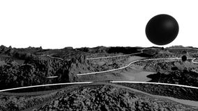 3d rinden de paisaje cósmico como fondo o ambiente El planeta de la opinión del espacio de la nave espacial muy detalló almacen de video 3d rinden de paisaje cósmico como fondo o ambiente El planeta de la opinión del espacio de la nave espacial muy detalló almacen de video