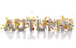 3d Word herfst met bladeren wordt verfraaid dat royalty-vrije illustratie 3d Word herfst met bladeren wordt verfraaid dat royalty-vrije illustratie