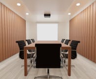 3D представляя конференц-зал со стульями, деревянный стол, насмешливый вверх, космос экземпляра стоковое изображение rf 3D представляя конференц-зал со стульями, деревянный стол, насмешливый вверх, космос экземпляра стоковое изображение rf