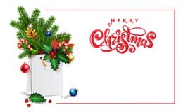 3d хозяйственная сумка, спрус букета, ветви ели, игрушки xmas, красочные шарики, бесплатная иллюстрация 3d хозяйственная сумка, спрус букета, ветви ели, игрушки xmas, красочные шарики, бесплатная иллюстрация